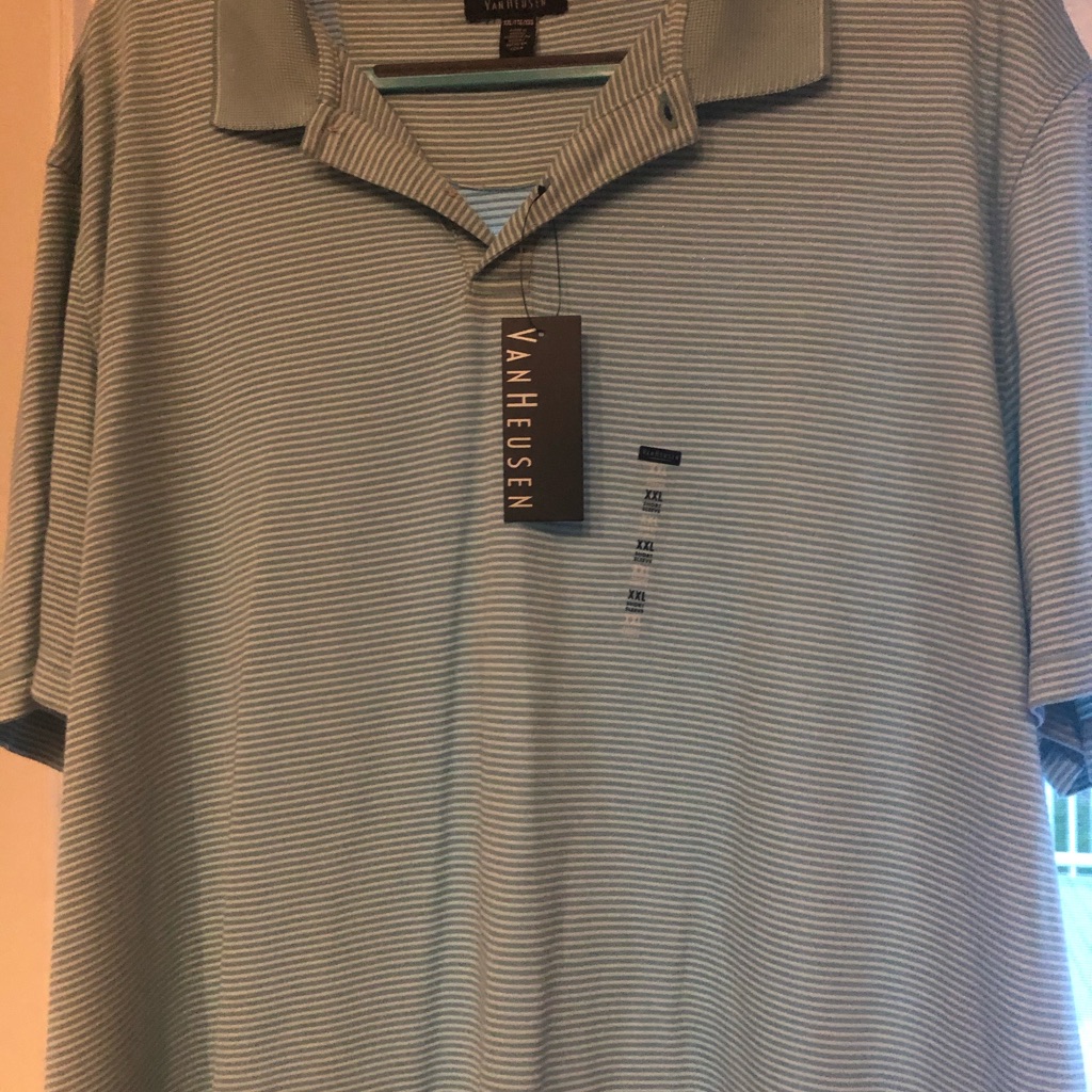 Brand New Van Heusen Golf Shirt 2xl Brand New Van Heusen Golf Shirt 2xl